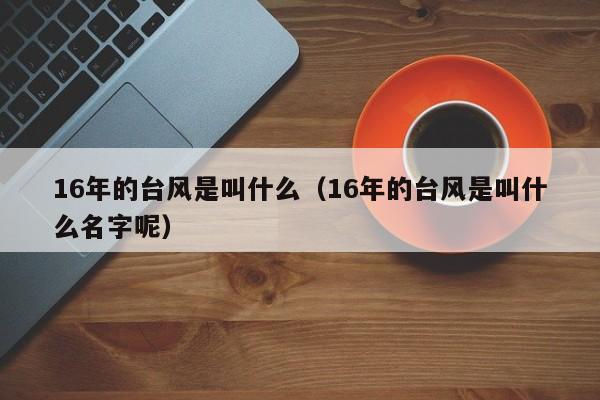 16年的台风是叫什么(16年的台风是叫什么名字呢)