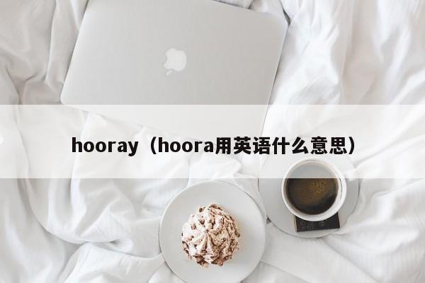 hooray(hoora用英语什么意思)