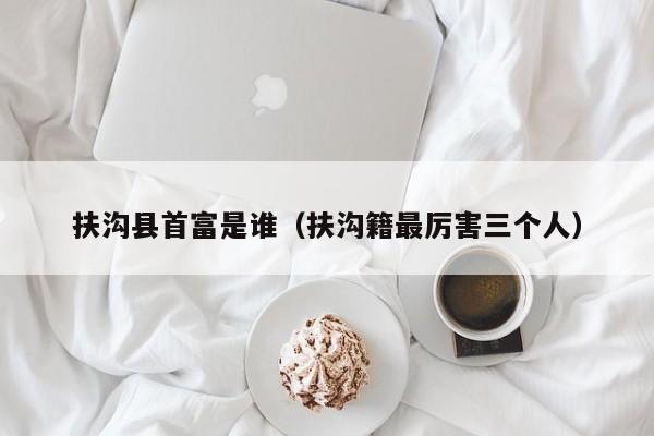 扶沟县首富是谁(扶沟籍最厉害三个人)