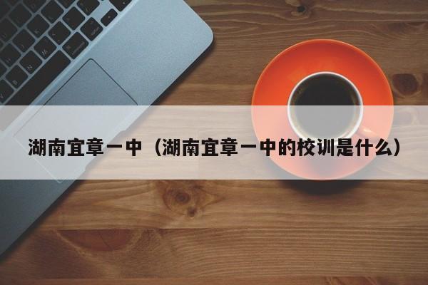湖南宜章一中(湖南宜章一中的校训是什么)